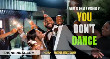 Creative Ways to Enjoy a Wedding Without Dancing