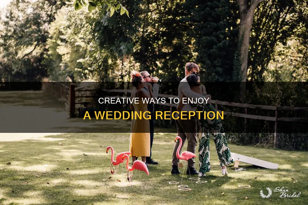 what to do at a wedding reception besides dance