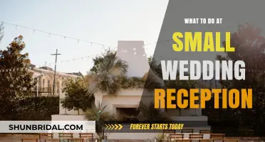 Creative Ways to Celebrate Your Small Wedding Reception
