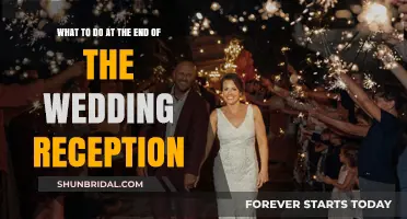 Creative Ways to End Your Wedding Reception on a High Note