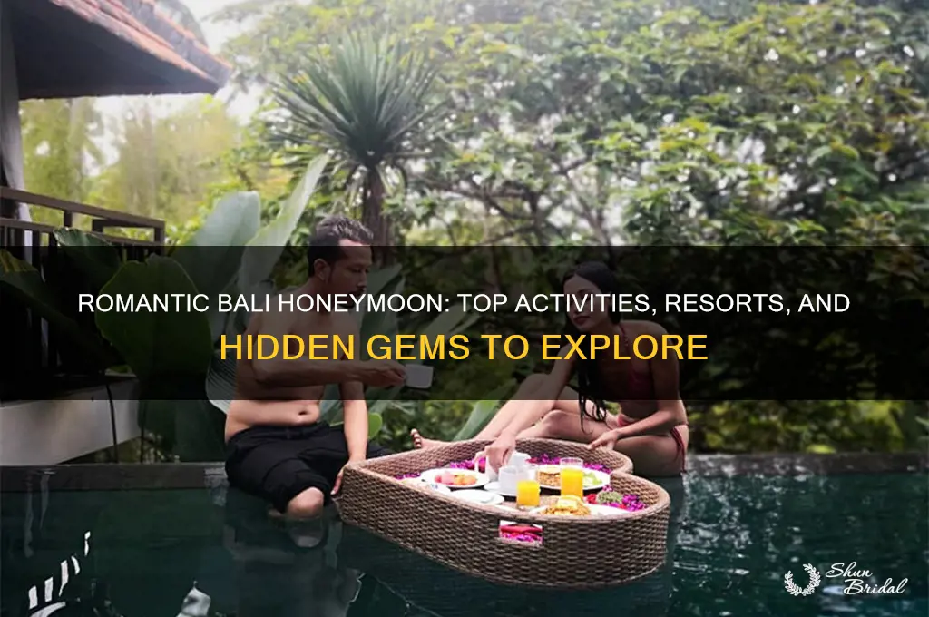 what to do bali honeymoon