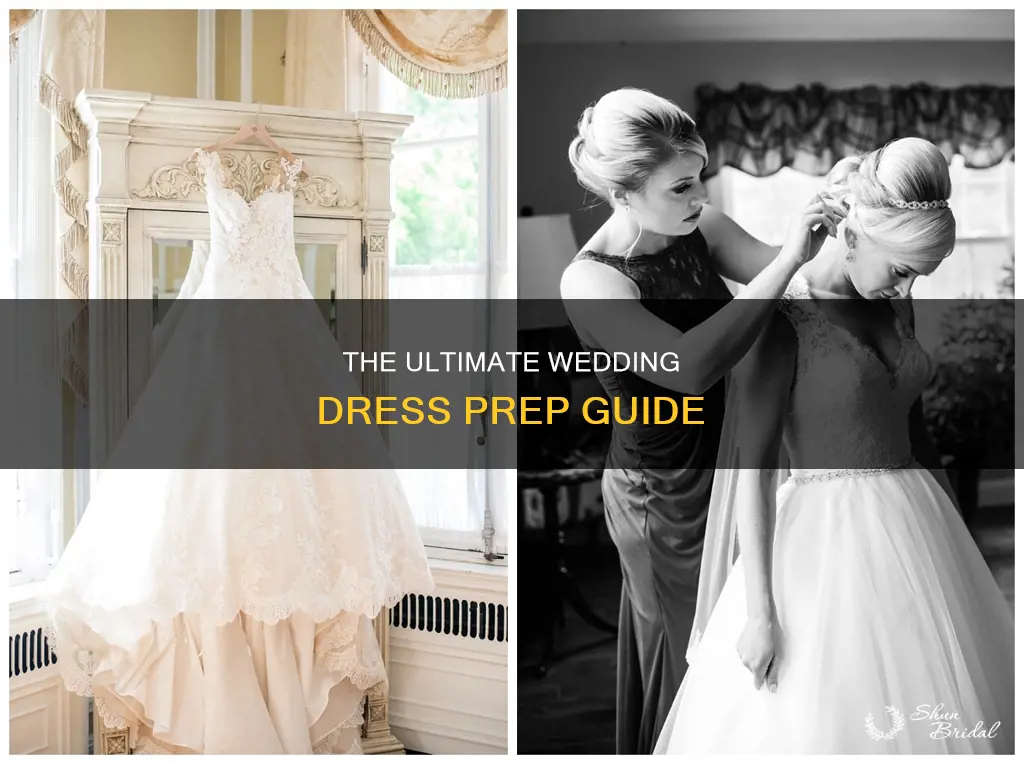 what to do before trying on wedding dresses