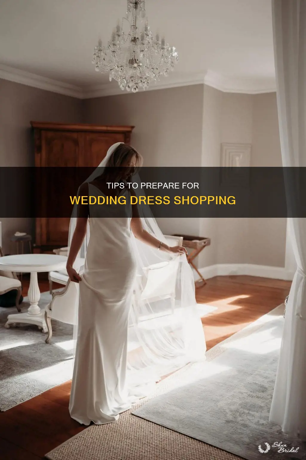 what to do before wedding dress shopping