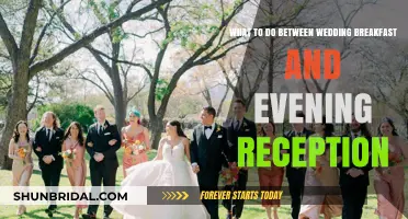 Wedding Breakfast to Evening Reception: Filling the Gap