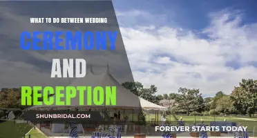 Bridging the Gap: Creative Ideas for Wedding Ceremony-Reception Intervals