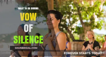Embracing Stillness: Meaningful Activities During Your Vow of Silence