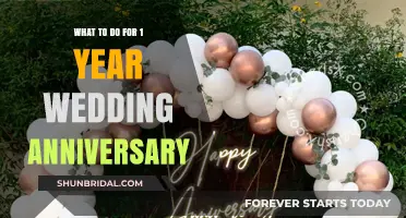 Celebrating Your First Wedding Anniversary: Romantic Ideas and Traditions