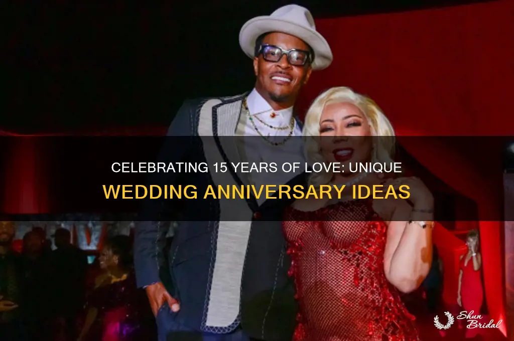 what to do for 15 wedding anniversary