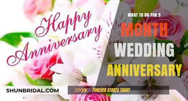 Celebrating Five Months of Marriage: Unique Ideas for Your Anniversary