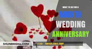 Celebrating Six Months of Marriage: Unique Ideas for Your Anniversary