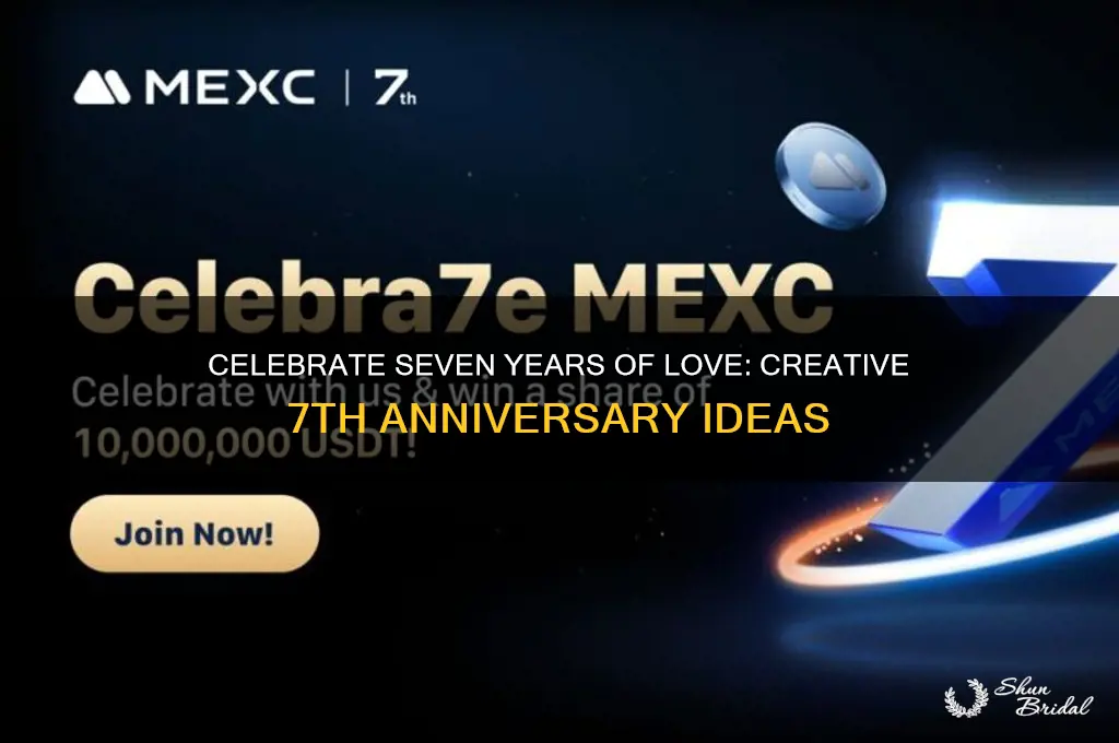 what to do for 7th wedding anniversary