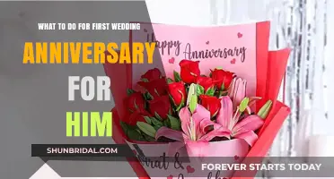 Romantic First Wedding Anniversary Ideas to Surprise and Delight Him