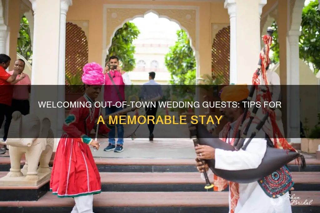 what to do for out of town wedding guests
