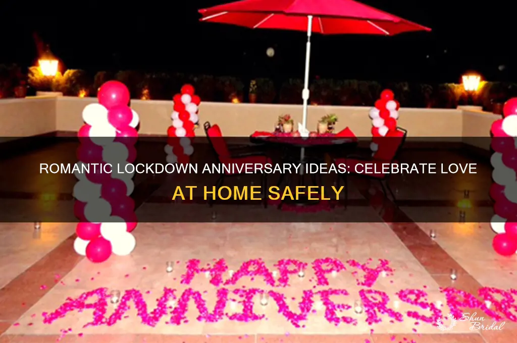 what to do for wedding anniversary during lockdown