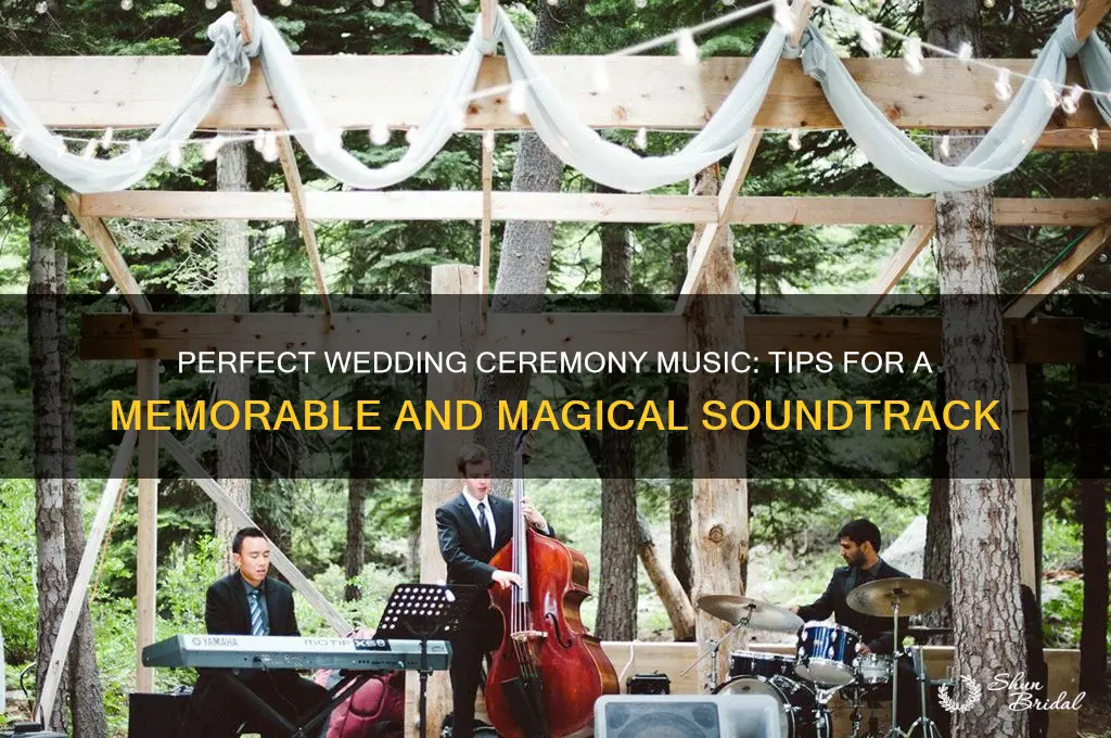 what to do for wedding ceremony music