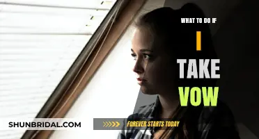 Breaking a Vow: Steps to Take and Healing to Find