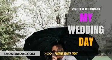 Rain on Your Wedding Day? Creative Solutions to Save the Celebration