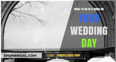 Rain on Your Wedding Day? Creative Solutions to Save the Celebration