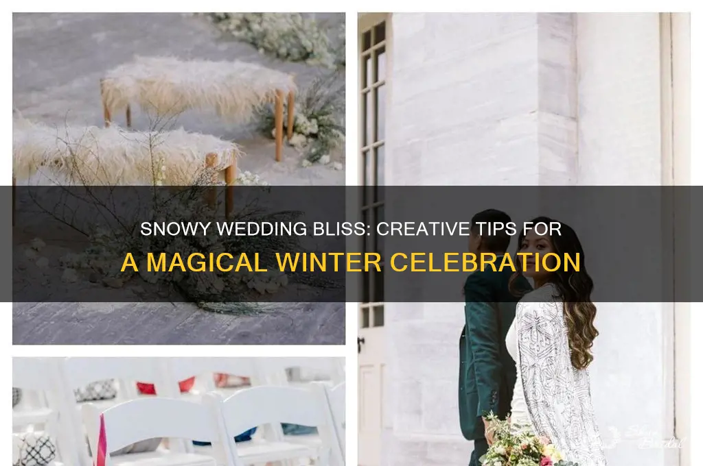 what to do if it snows on your wedding day