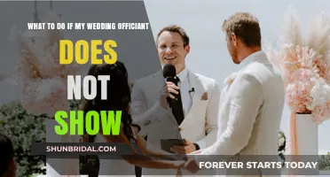 Wedding Officiant No-Show: Quick Solutions to Save Your Big Day