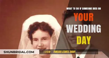 Handling Grief: What to Do When a Death Occurs on Your Wedding Day