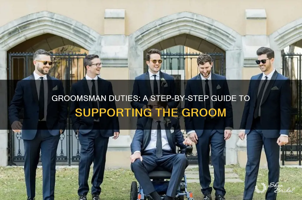 what to do if you are a groomsman