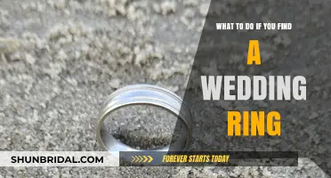 Lost Wedding Ring? Here's What to Do