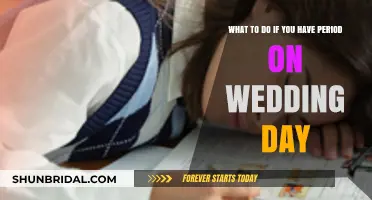 Period on Your Wedding Day? Stay Calm and Celebrate On!