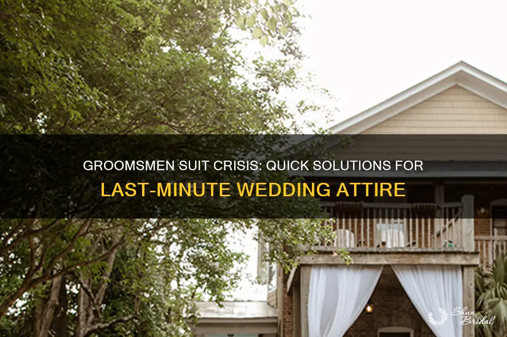 what to do if your groomsmen won