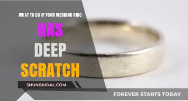 How to Fix a Deeply Scratched Wedding Ring