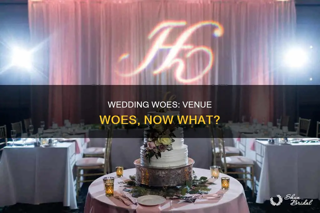 what to do if your wedding venue goes into administration