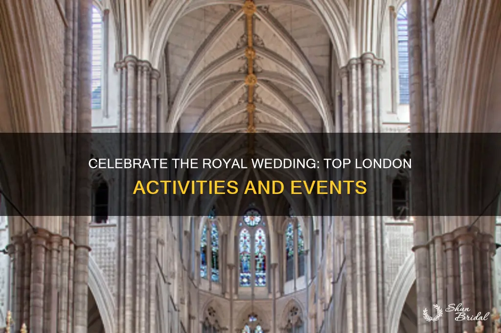what to do in london during royal wedding