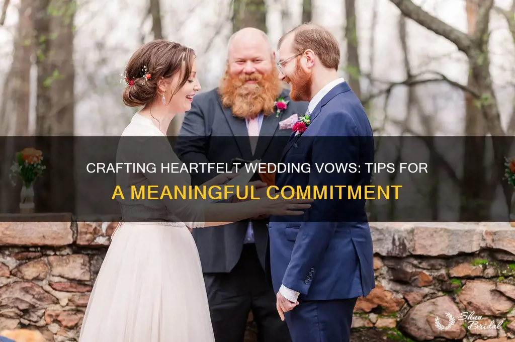 what to do in wedding vow