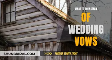 Unique Alternatives to Traditional Wedding Vows
