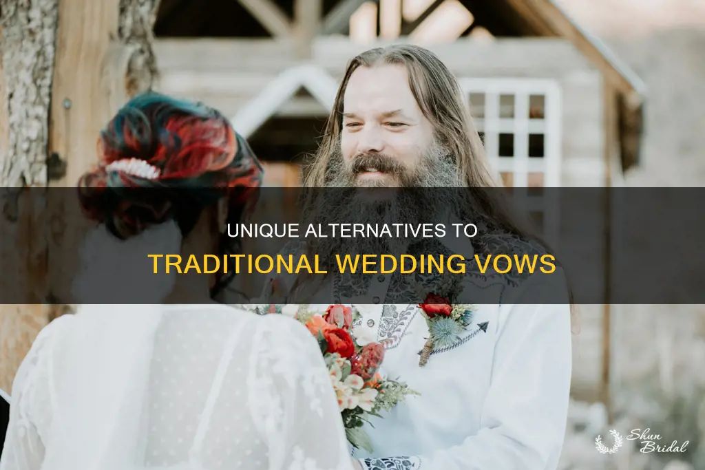 what to do instead of wedding vows
