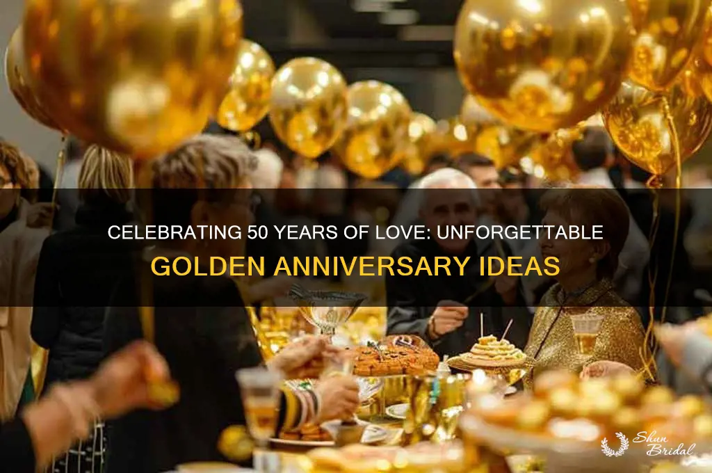 what to do on 50th wedding anniversary