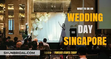 Perfect Singapore Wedding Day: Unique Activities & Memorable Experiences to Enjoy