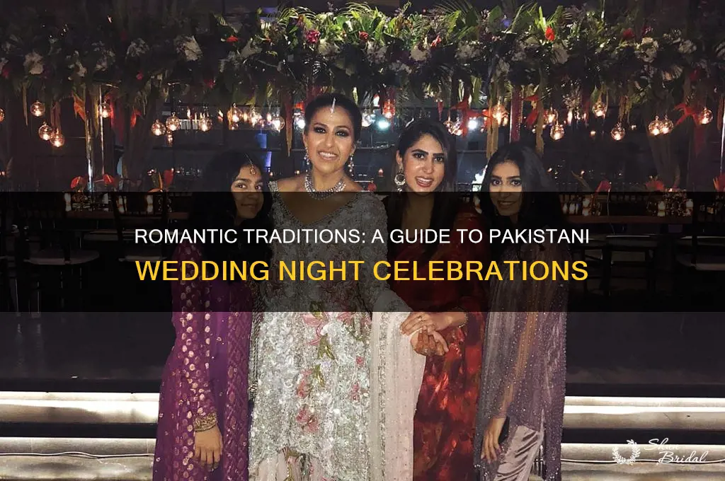 what to do on wedding night in pakistan