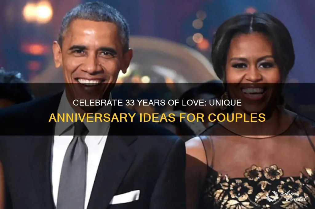 what to do on your 33rd wedding anniversary