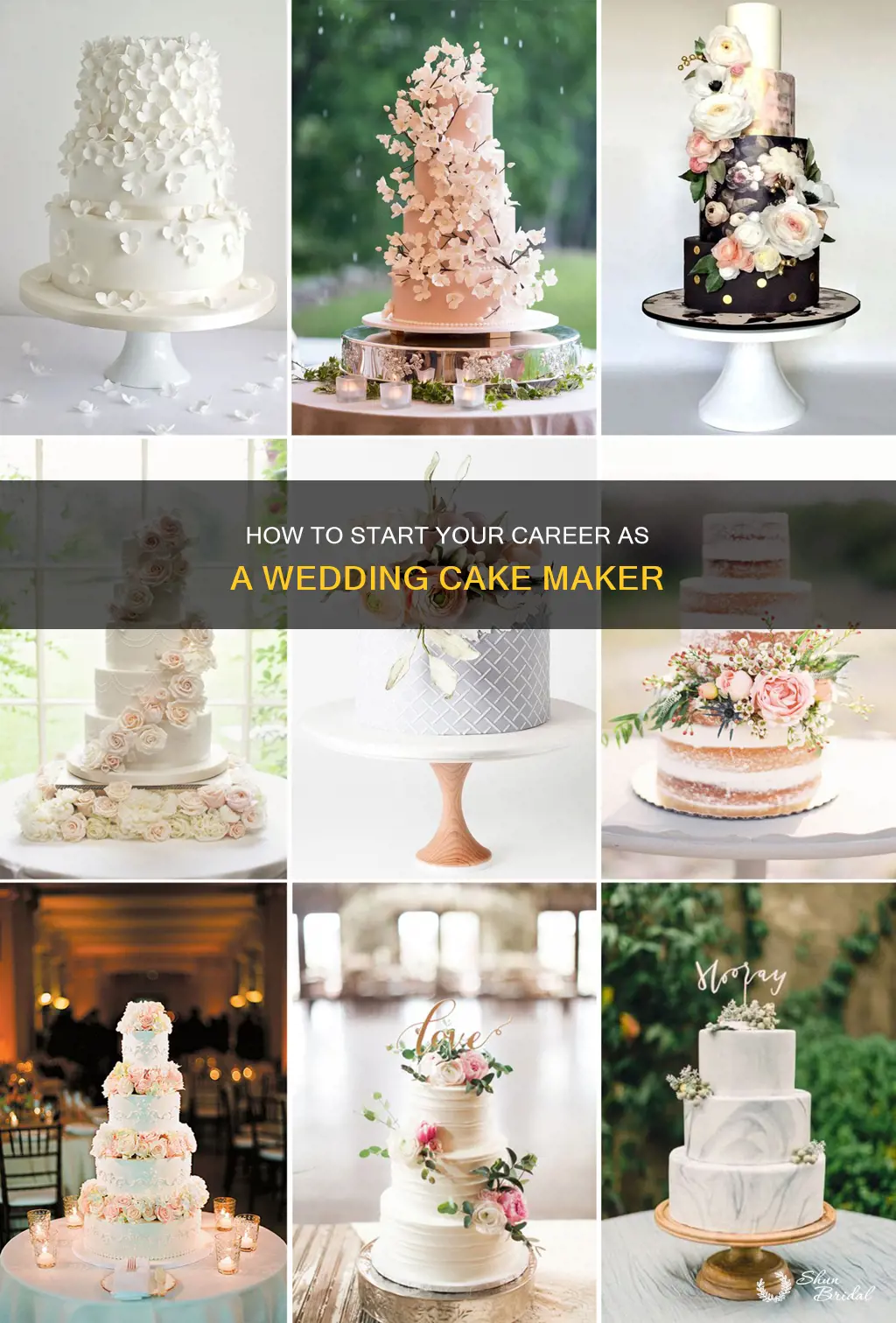 what to do to become a wedding cake maker