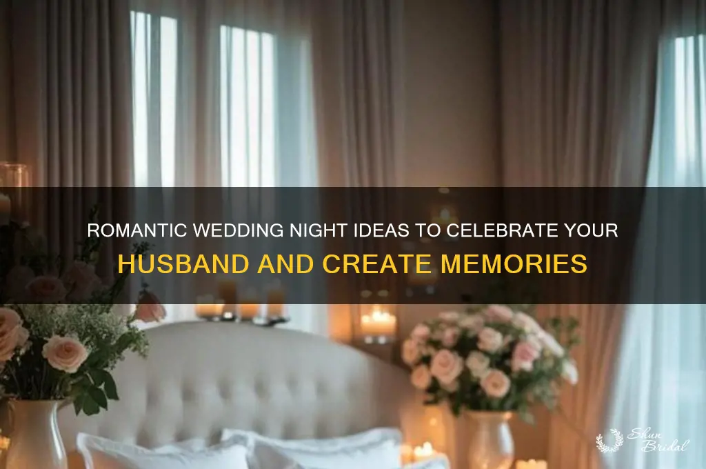 what to do to your husband on your wedding night