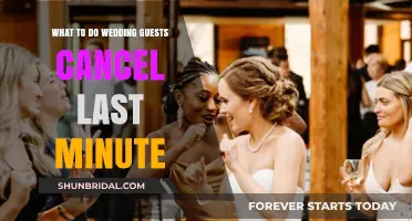 Handling Last-Minute Wedding Guest Cancellations: Tips for a Stress-Free Celebration
