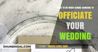 How to Gracefully Ask Someone to Officiate Your Wedding