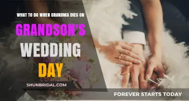 Balancing Grief and Joy: Navigating Grandma's Passing on Your Wedding Day