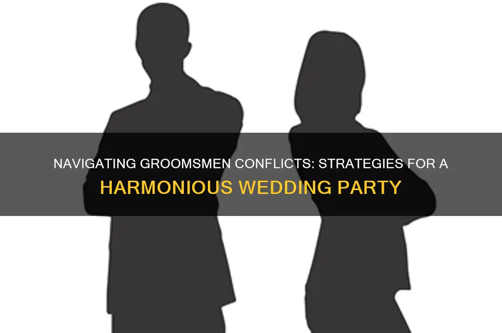 what to do when groomsmen don