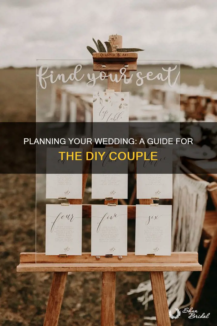 what to do when planning a wedding yourself