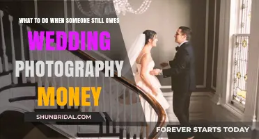 Collecting Outstanding Payments for Wedding Photography