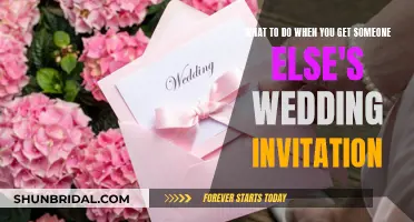 How to Proceed with Misdelivered Wedding Invites