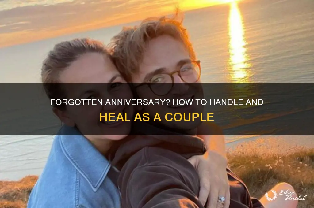what to do when your spouse forgets your wedding anniversary