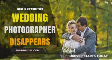 Wedding Photographer Gone Missing: Now What?